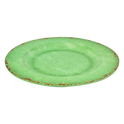 Green Casablanca Melamine Plate