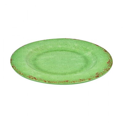 Green Casablanca Melamine Plate
