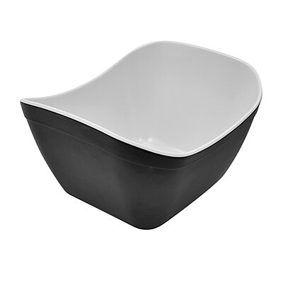 Black/White Matt Melamine 1/6 Verdura Crock