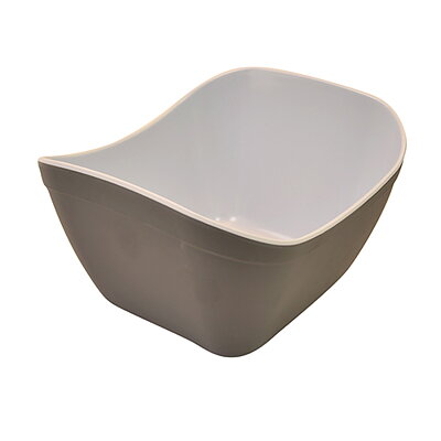 Grey/White Matt Melamine 1/6 Verdura Crock