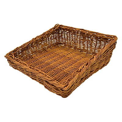 Poly Wicker Willow Vinklad Korg 337x331x55