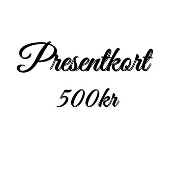 Presentkort 500 :-
