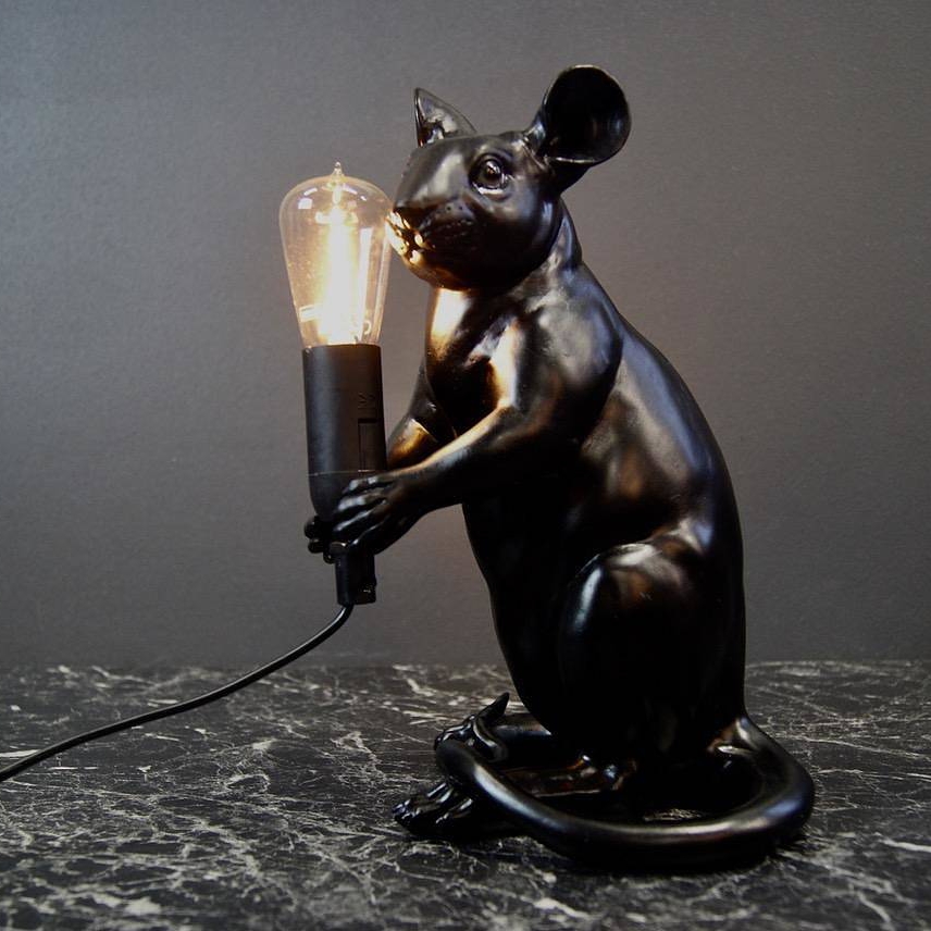Lampa - Mouse svart - 3