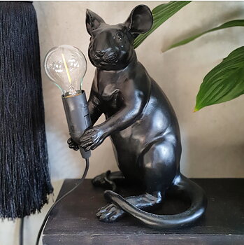 Lampa - Mouse svart