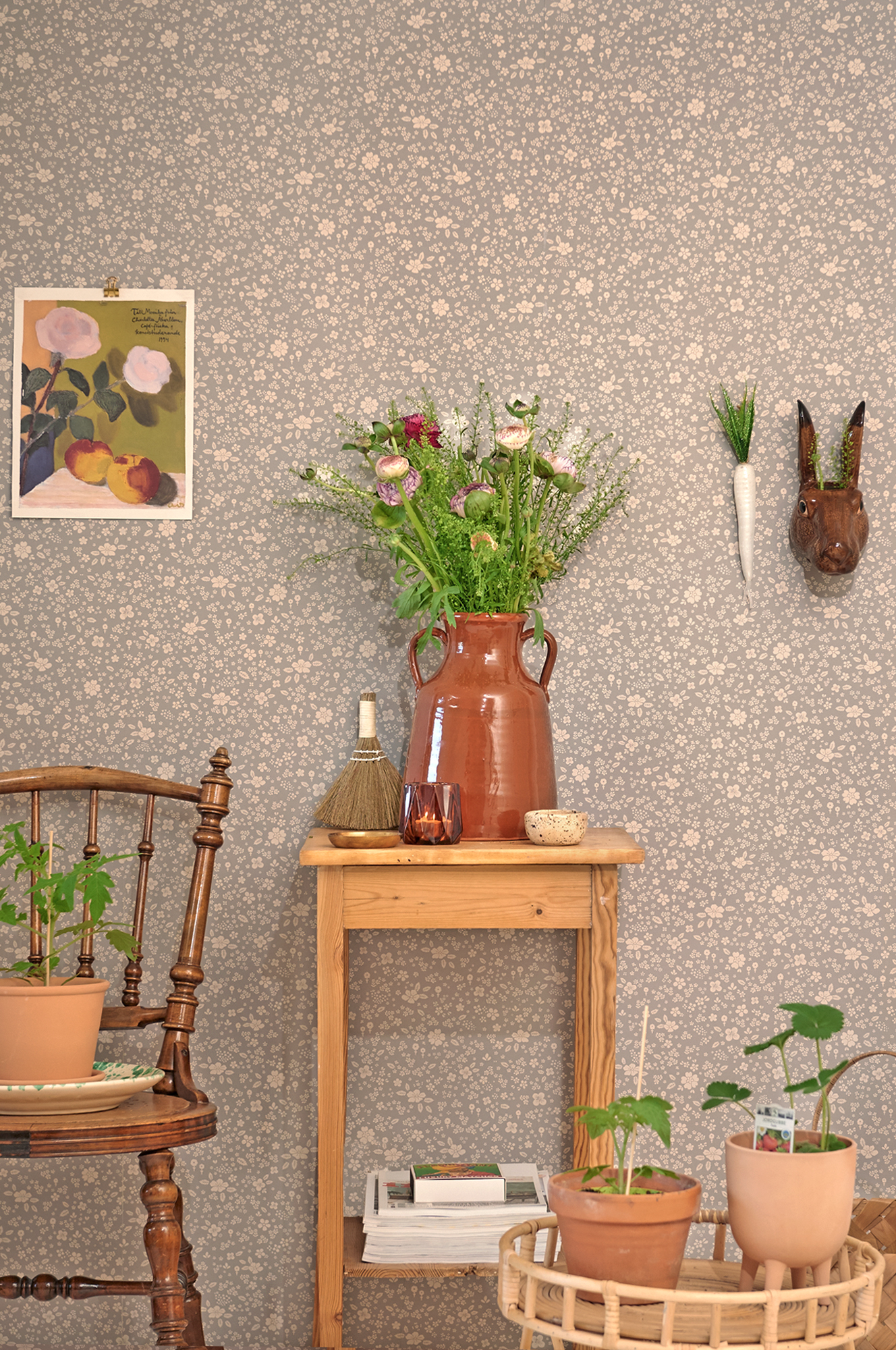 FLORA DUSTY BLUE - 4