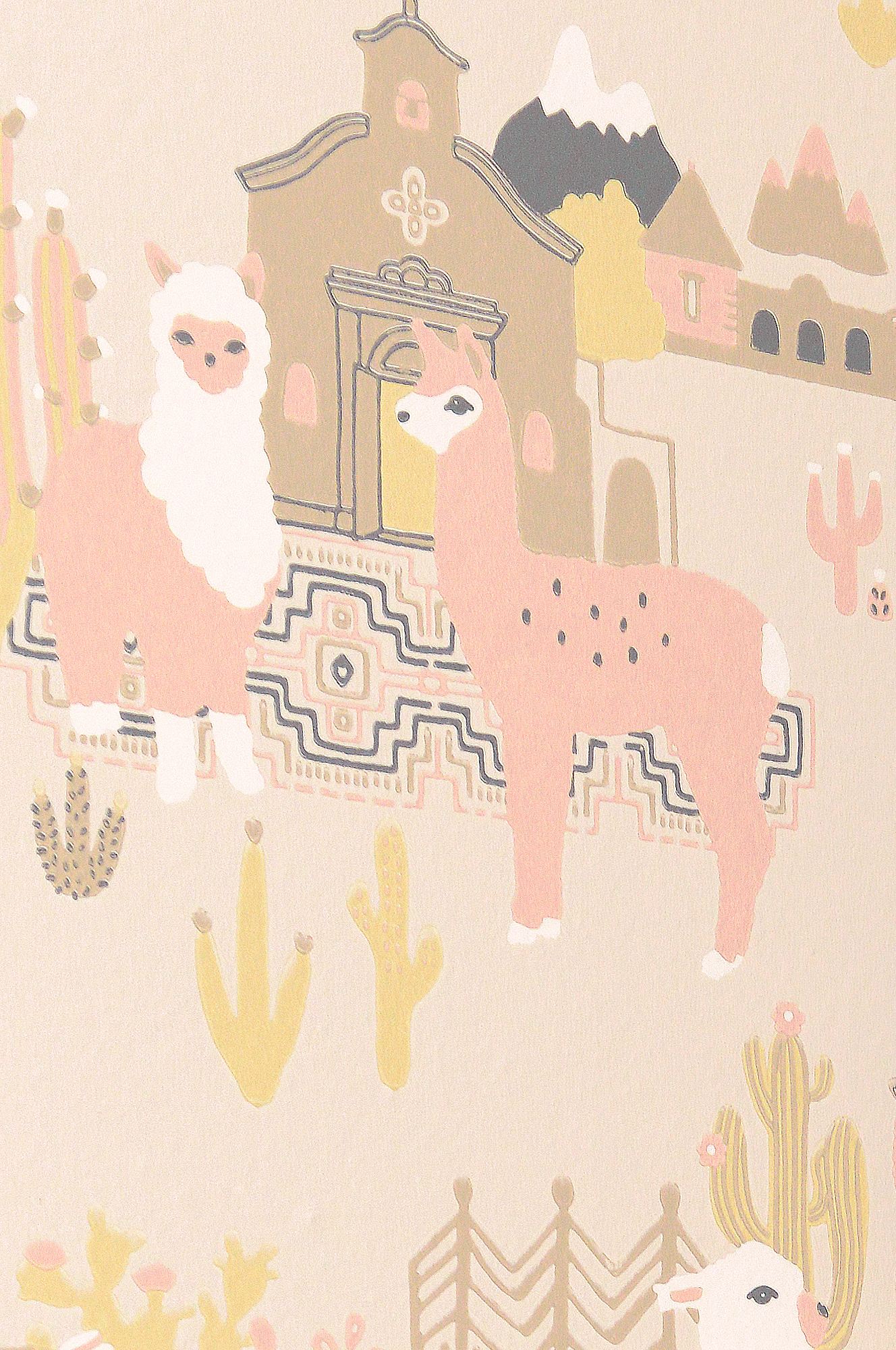 LAMA VILLAGE LIGHT SUNNY PINK - 6