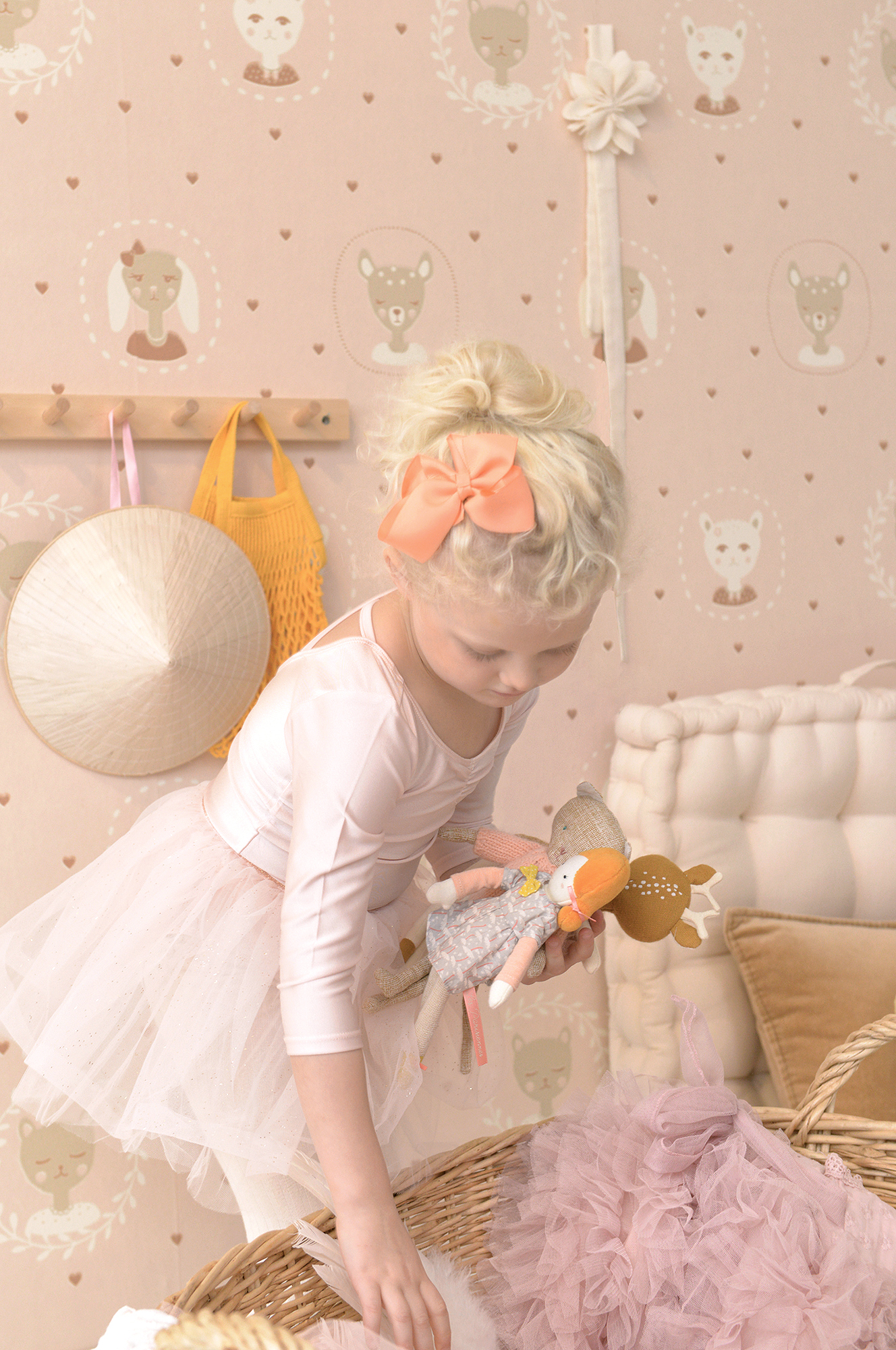 HEARTS DUSTY WARM PINK - 2