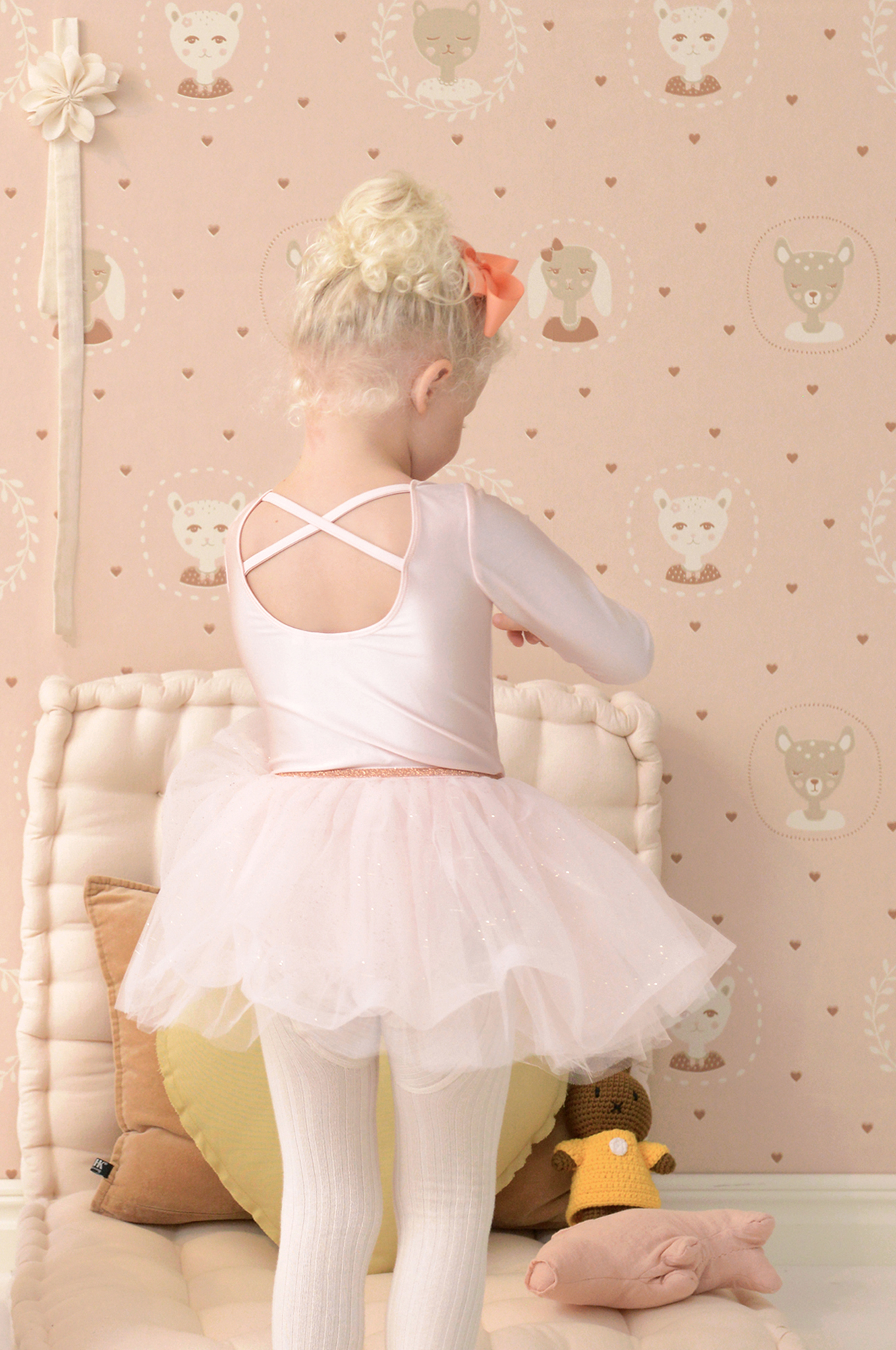 HEARTS DUSTY WARM PINK - 5