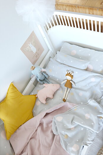 BABY CRIB BEDLINEN SET