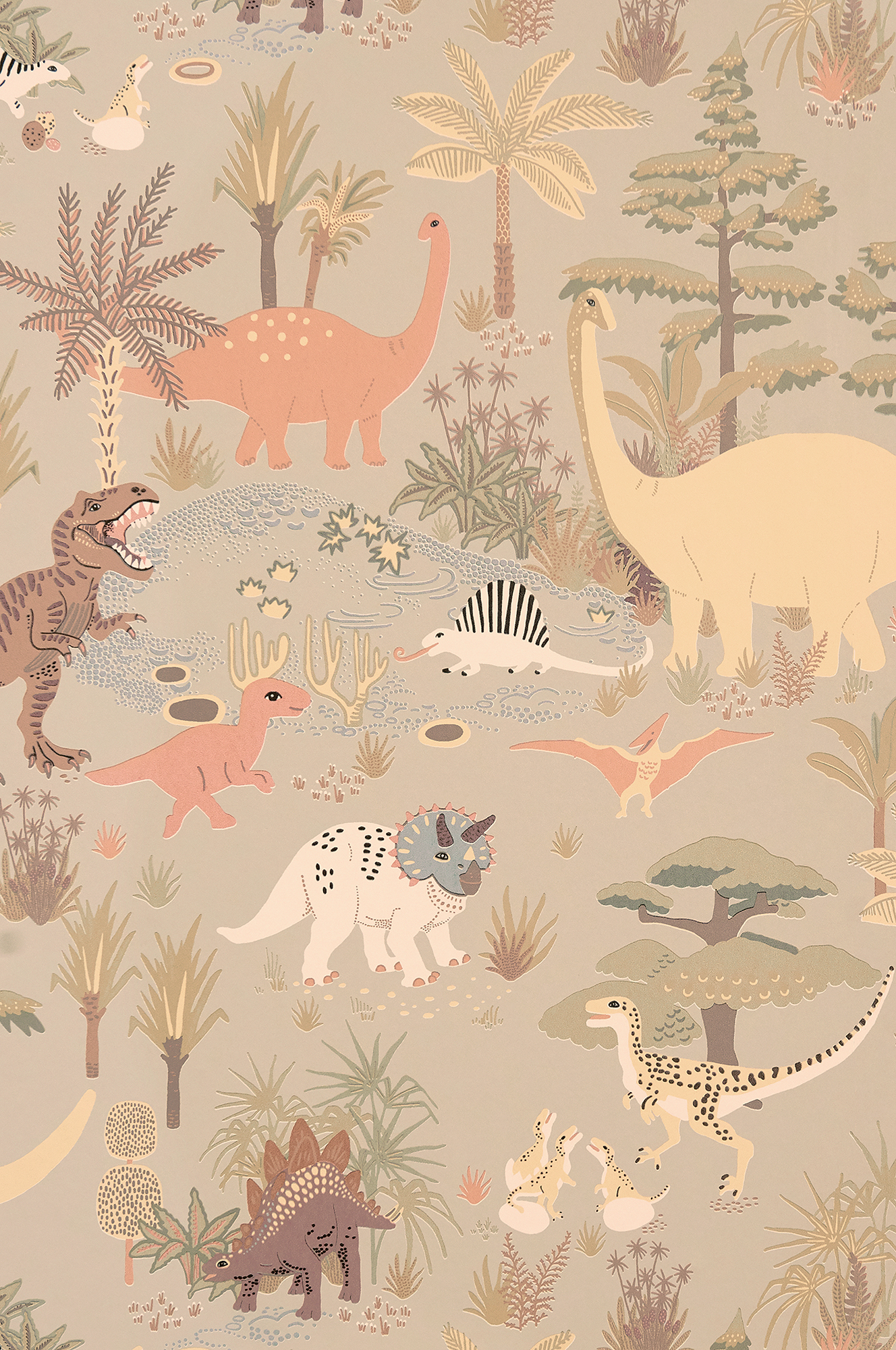 DINOSAUR VIBES SOFT GREEN - 5
