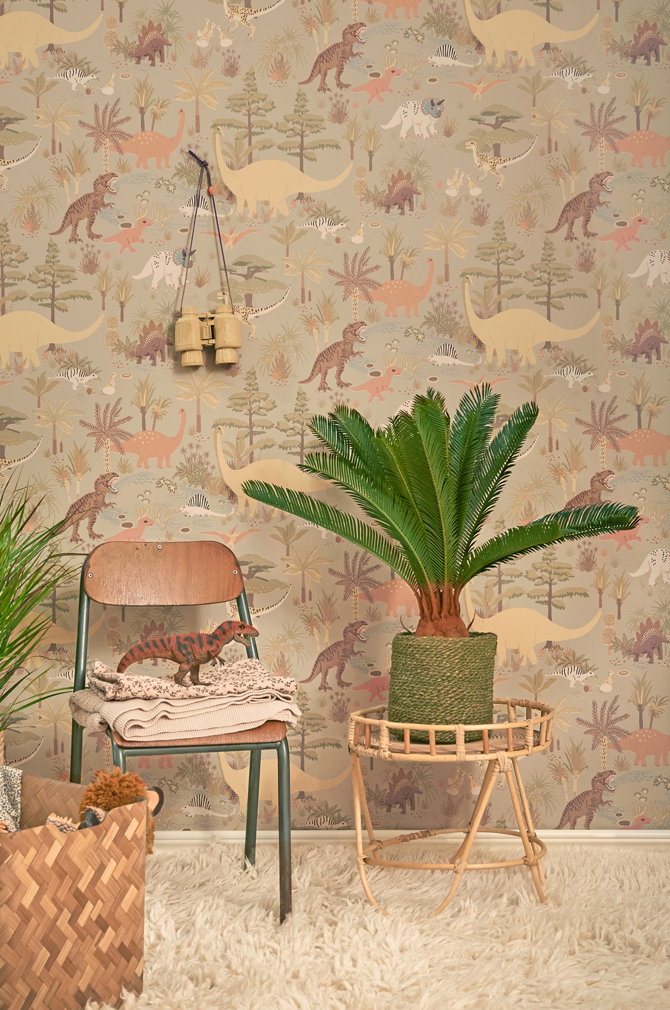 DINOSAUR VIBES SOFT GREEN - 7