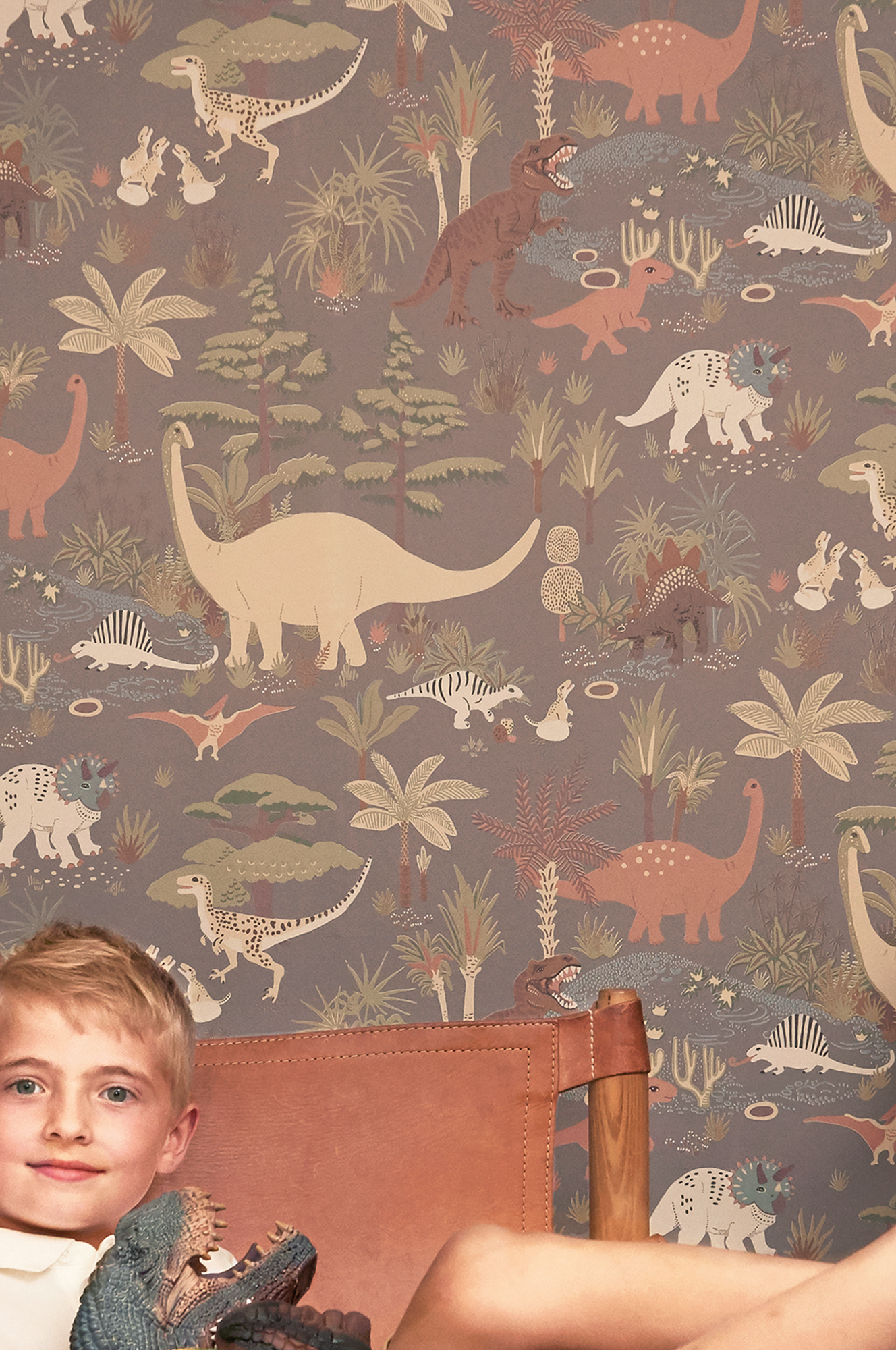 DINOSAUR VIBES EVENING GREY - 7
