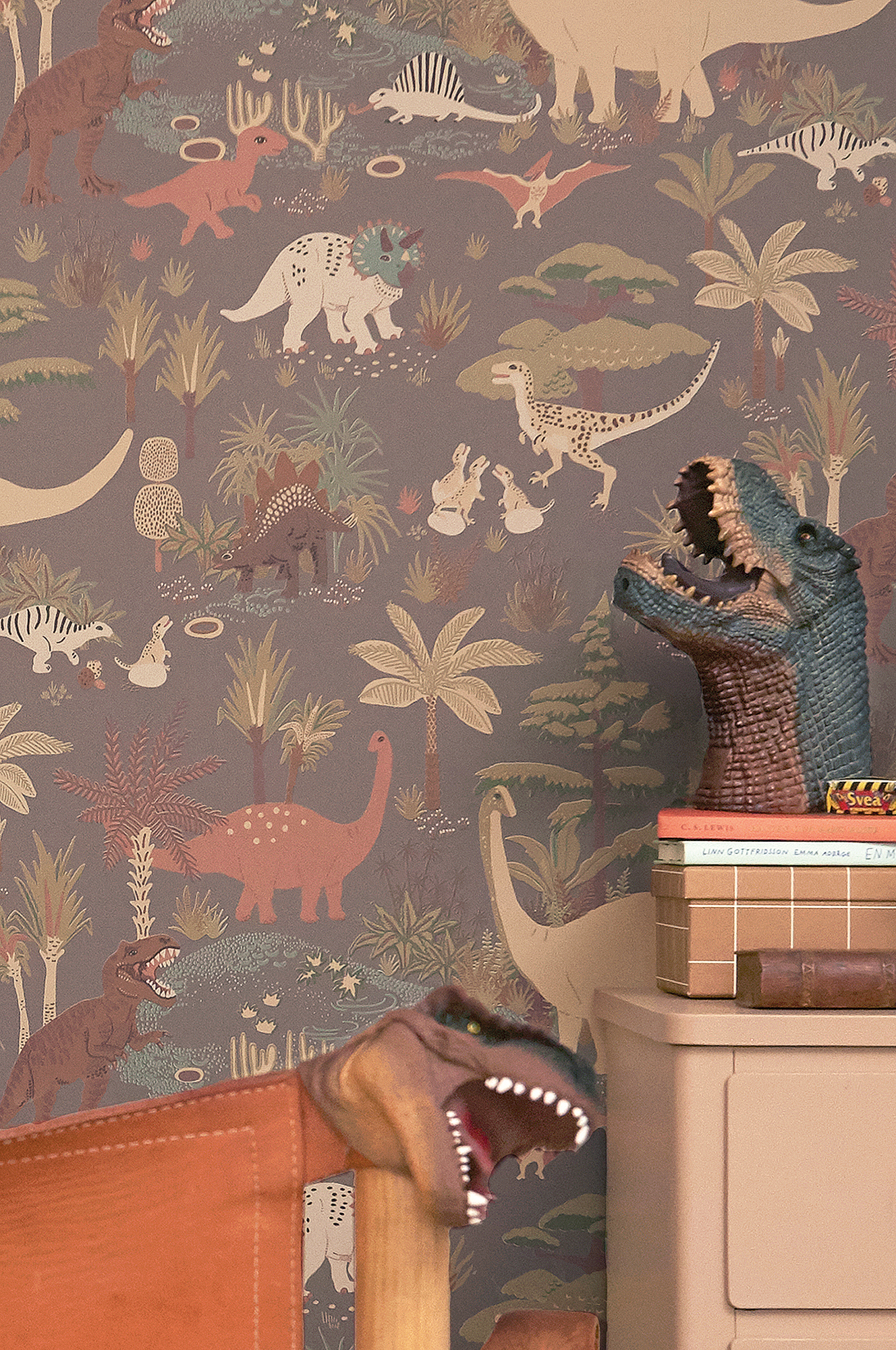 DINOSAUR VIBES EVENING GREY - 3