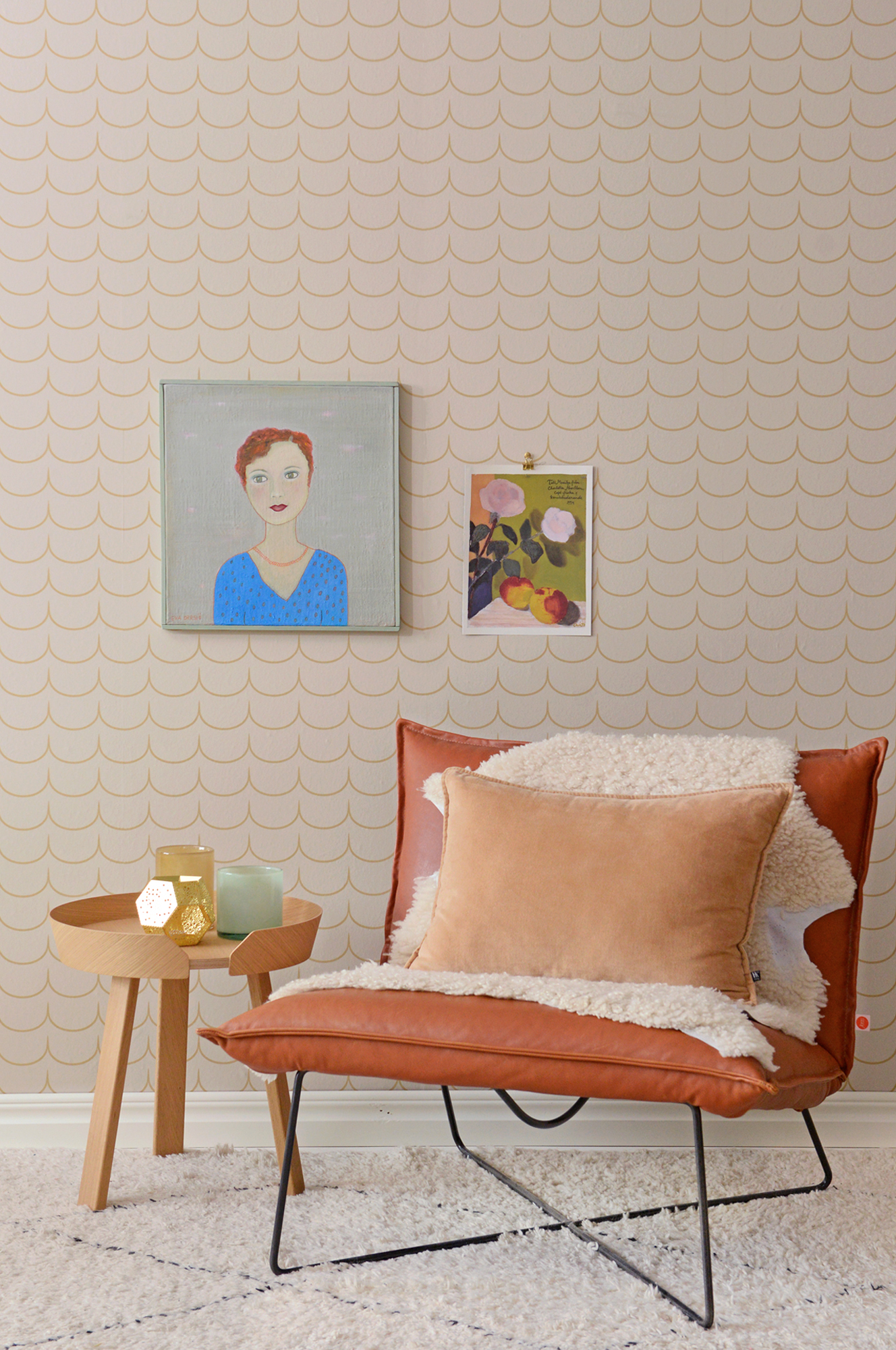 DROP CURTAIN GREIGE GOLDEN BROWN - 5