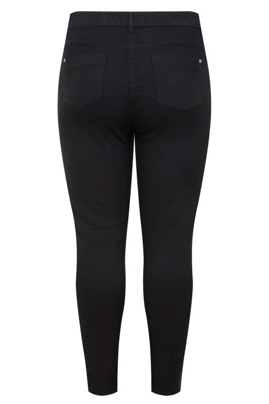 Jeans med fickor, Ava, svart  - 8