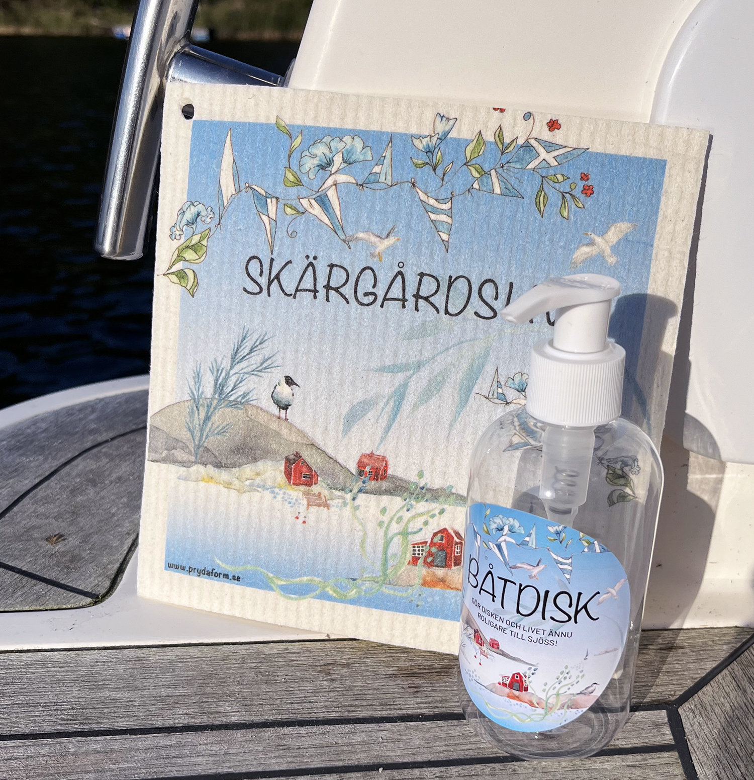 DISKMEDELSFLASKA Båtdisk - 4