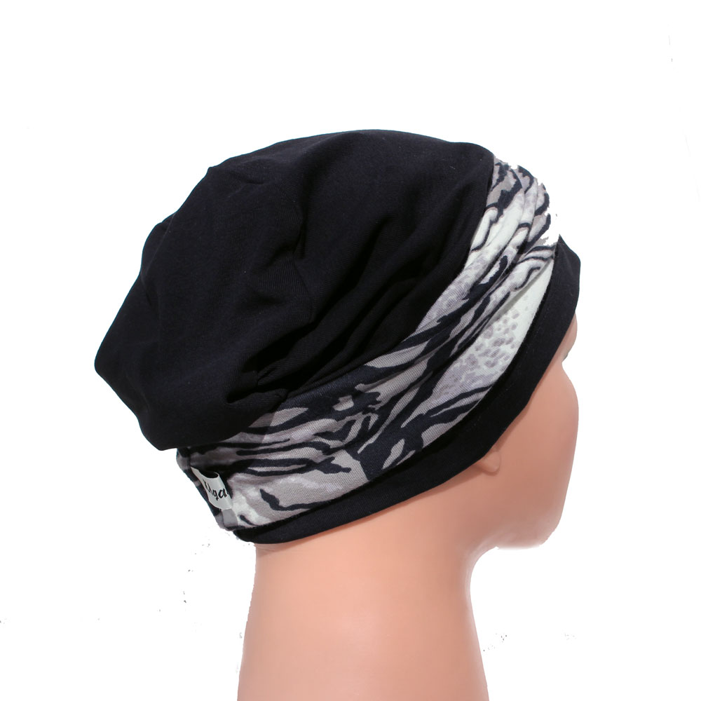 Mössa Fia - turban med löst dekorband