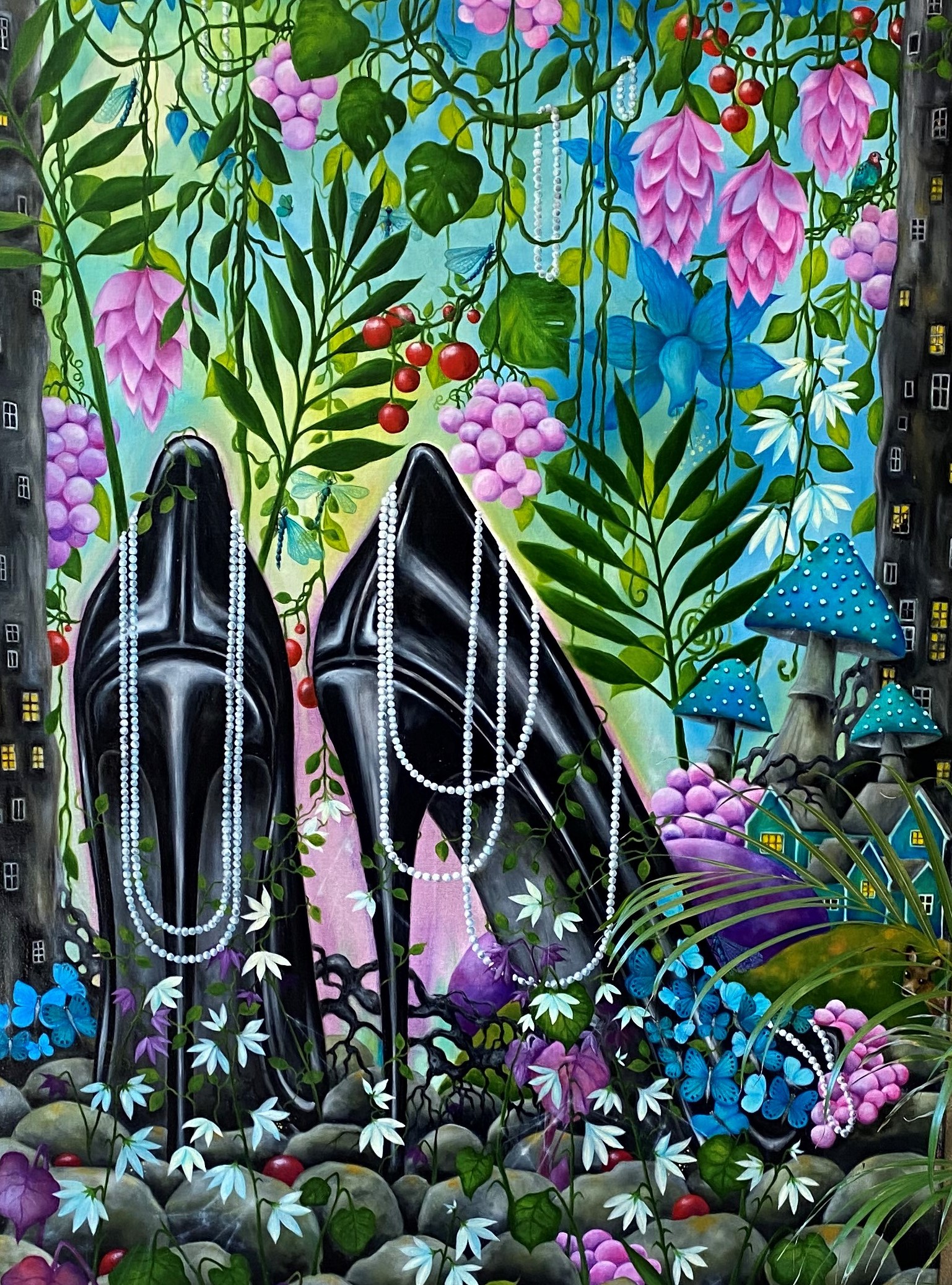 00. Pearls in Black Heels 