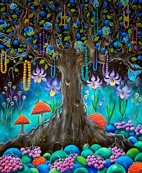 4. Mardi Gras  - poster