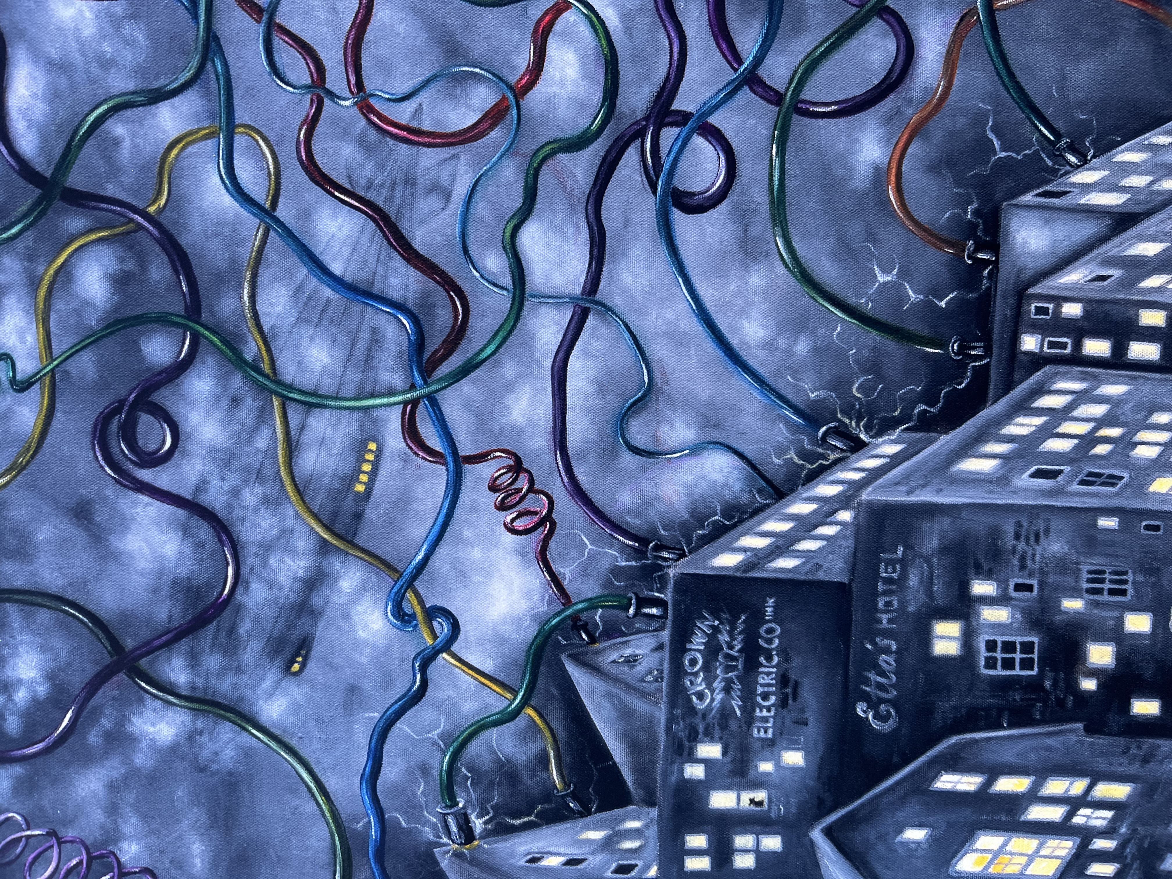    High Voltage (112 * 80 cm) - 3