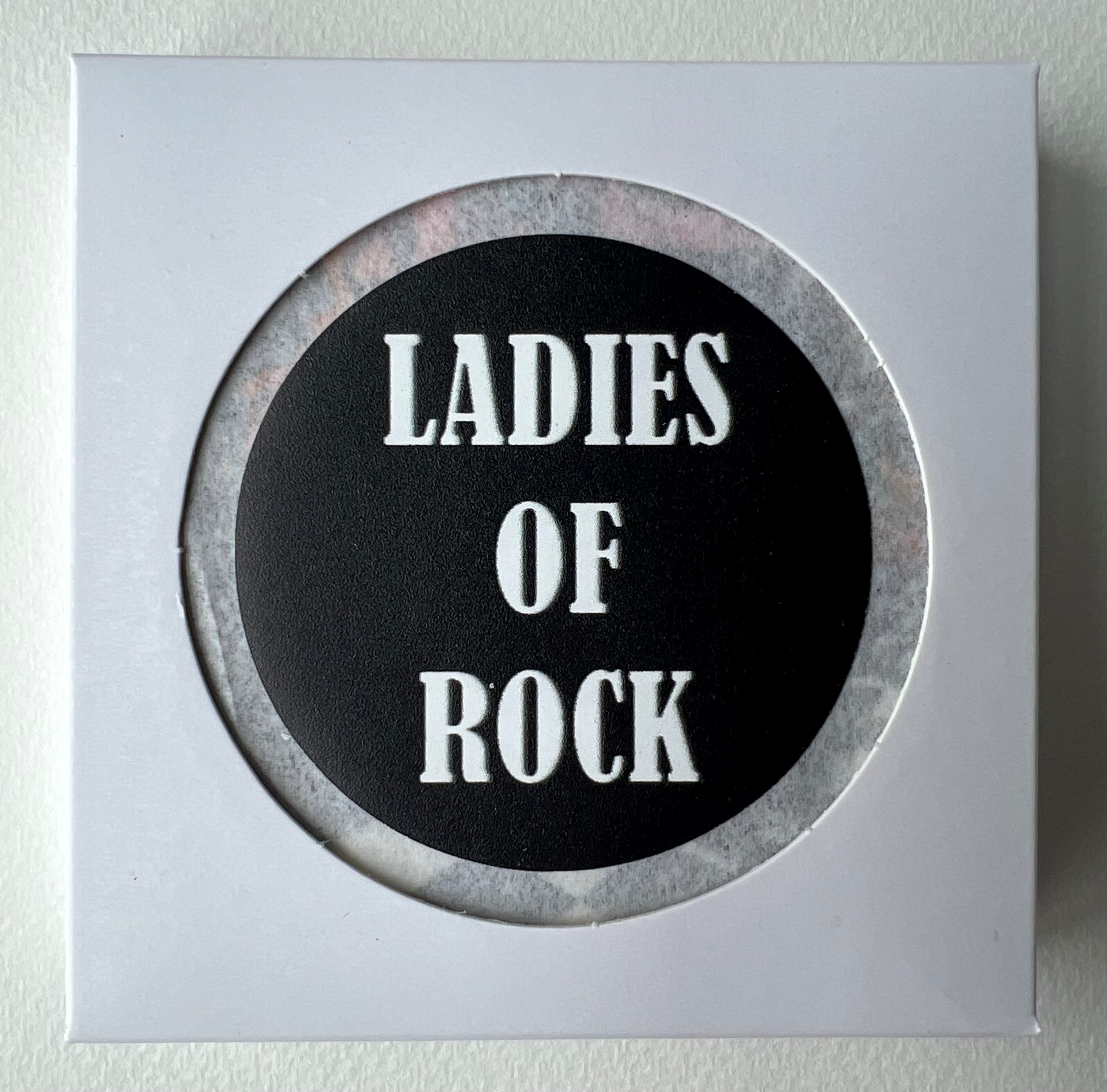 Glasunderlägg - Ladies of Rock  - 3