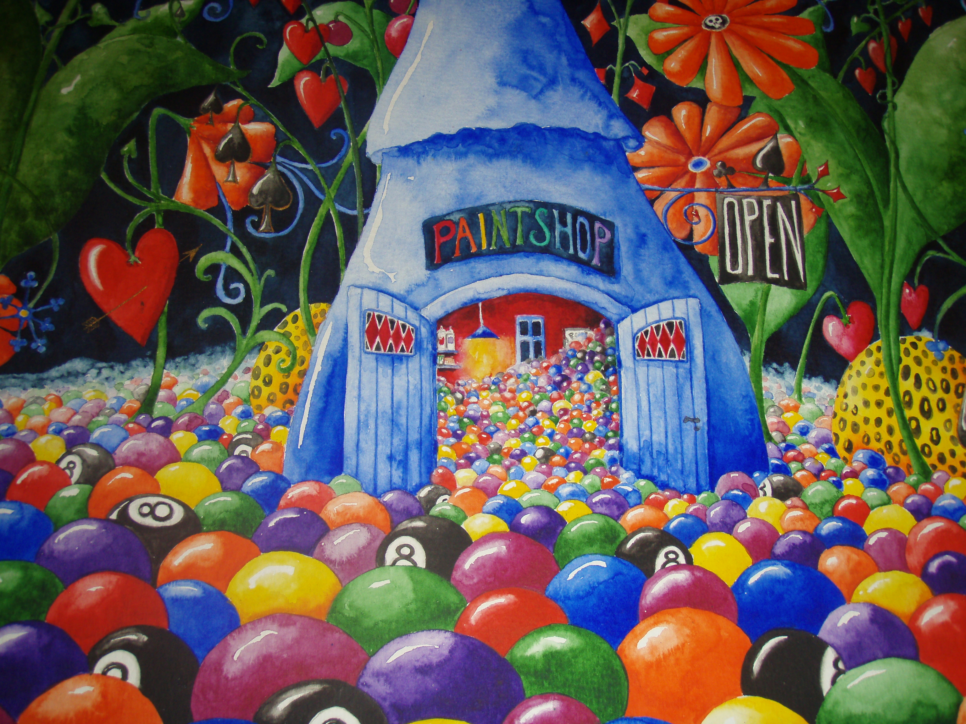 Paintshop - poster - 2
