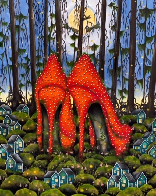 Forest of  Amanita - poster