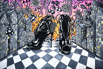     Ladies of Rock  (112 * 80 cm)
