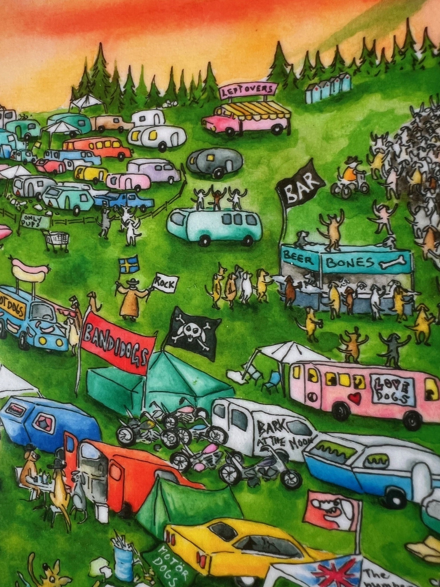 S. What happens at Sweden Rock...  Bricka - 7
