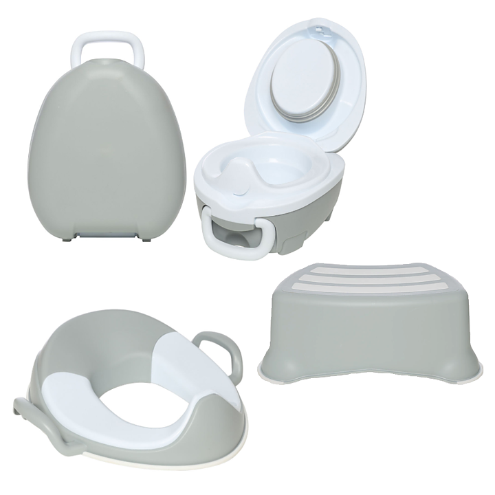 My Carry Potty Potträningskit Pastellgrå 3-pack