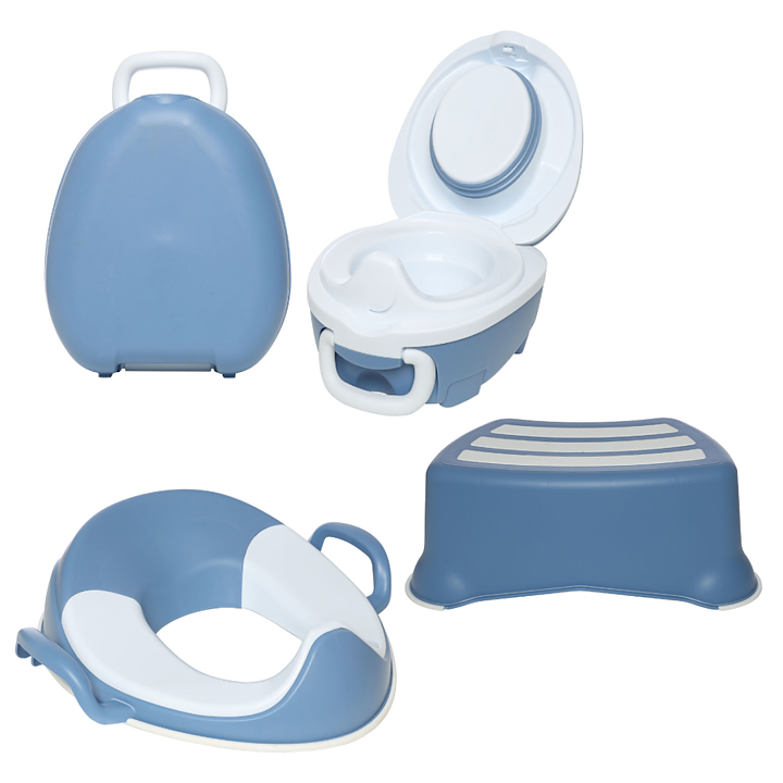My Carry Potty Potträningskit Pastellblå 3-pack