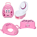 My Carry Potty Potträningskit Rosa Drake 3-pack