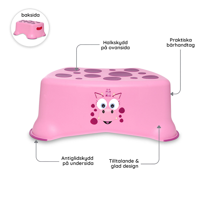 My Carry Potty Potträningskit & Toalettset Rosa Drake