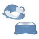 Toalettsits & Badrumspall Pastellblå 3-pack