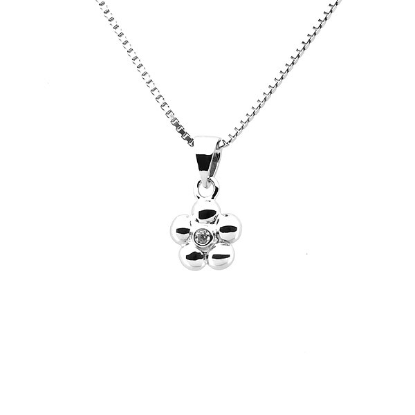 Sweethearts Silverhalsband BLOMMA 2-pack
