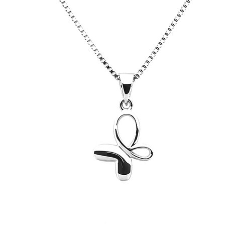 Sweethearts Silverhalsband FJÄRIL 2-pack
