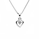Sweethearts Silverhalsband HJÄRTA 2-pack