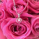 Sweethearts Silverhalsband HJÄRTA 2-pack