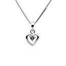 Sweethearts Silverhalsband HJÄRTA 2-pack
