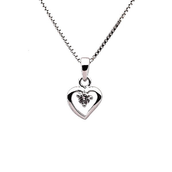 Sweethearts Silverhalsband HJÄRTA 2-pack