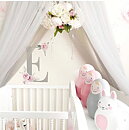 Rosa & Bo Babyleksak Pastel Pink 6-pack