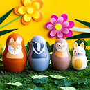Rosa & Bo Babyleksak Woodland 6-pack