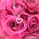 Sweethearts Silverhalsband HJÄRTA 2-pack