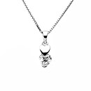 Sweethearts Silverhalsband TVÅ HJÄRTAN 2-pack