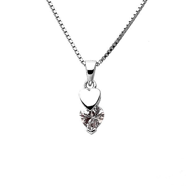 Sweethearts Silverhalsband HJÄRTAN 2-pack