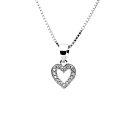 Sweethearts Silverhalsband HJÄRTA 2-pack