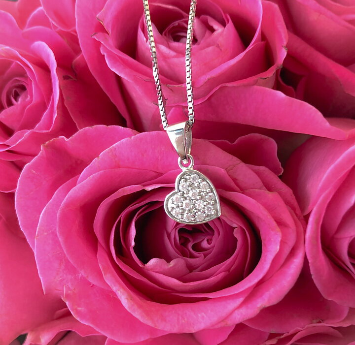 Sweethearts Silverhalsband HJÄRTA 2-pack