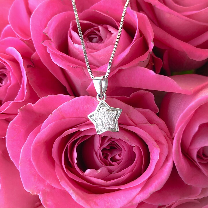 Sweethearts Silverhalsband STJÄRNA 2-pack
