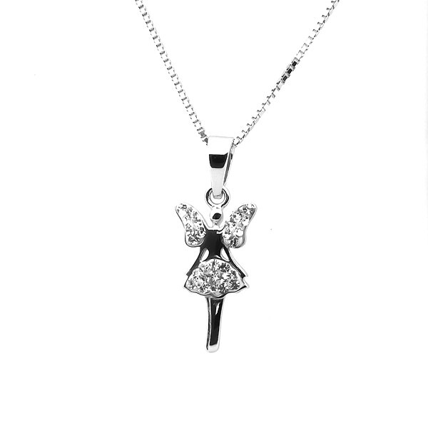 Sweethearts Silverhalsband SAGOFE 2-pack