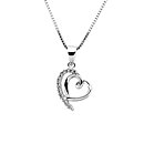 Sweethearts Silverhalsband HJÄRTA 2-pack